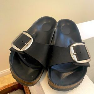Big Buckle Madrid Birkenstock Oiled Leather 38